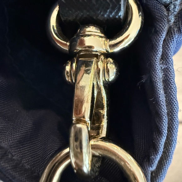 Kate Spade New York Navy Nylon Crossbody Satchel Bag with Strap - Picture 8 of 9